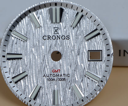 Cronos 39mm GMT NH34 Mechanical Men Watch L6029 V2