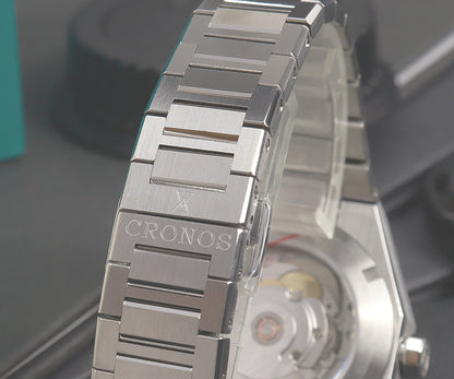 Cronos 39mm Hourglass Dial PT5000 Men Watch L6028 V2