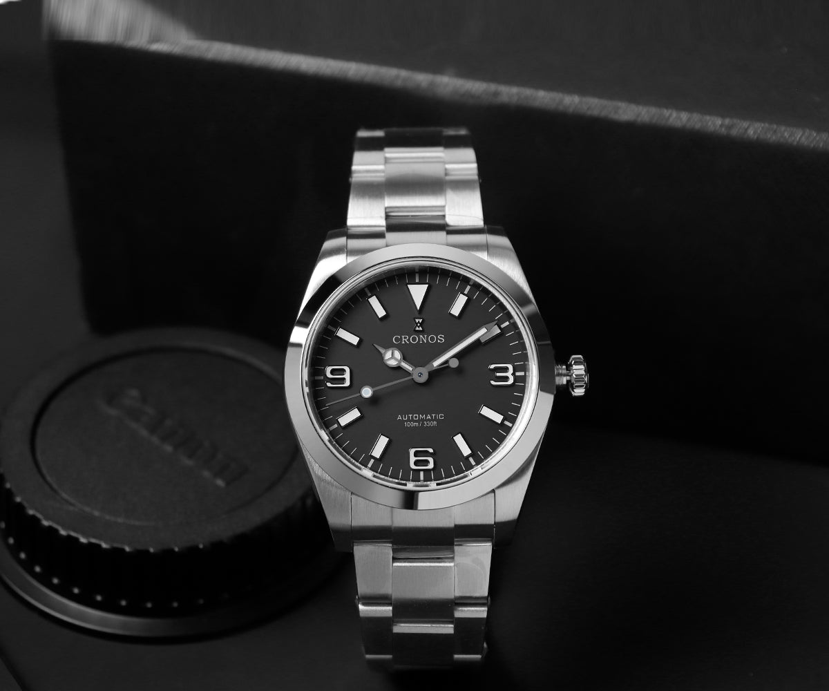 Cronos 39mm EX Miyota 90S5 / PT5000 Dive Watch L6041 – Cronos