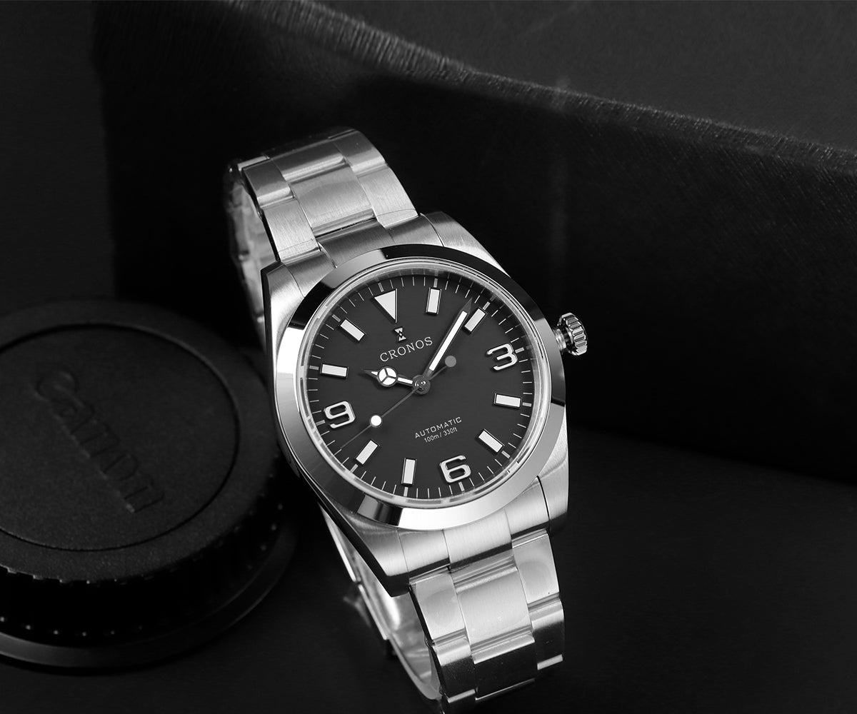 Cronos 39mm EX Miyota 90S5 / PT5000 Dive Watch L6041 – Cronos