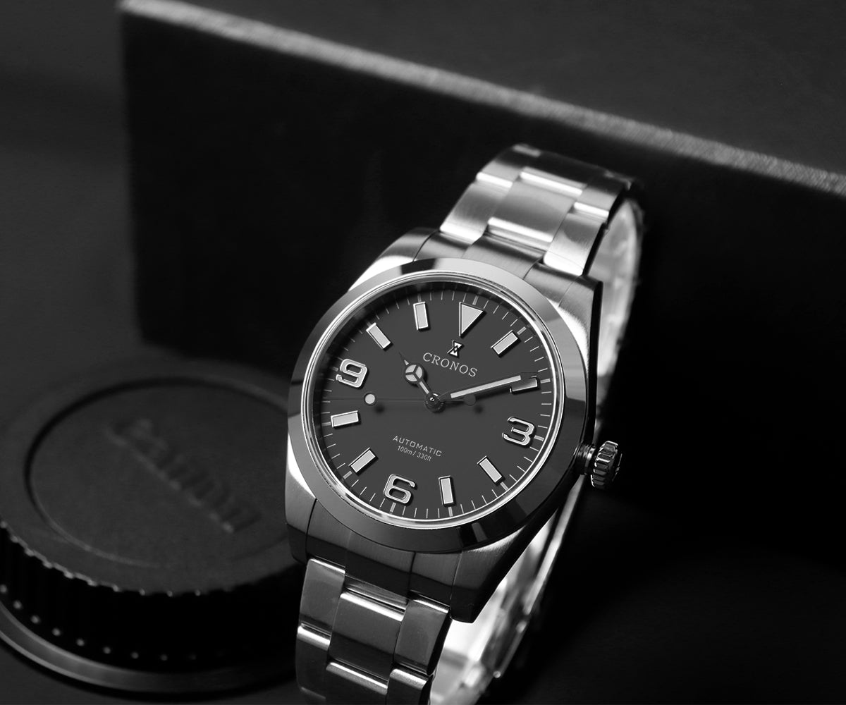 Cronos 39mm EX Miyota 90S5 / PT5000 Dive Watch L6041 – Cronos Watch Store