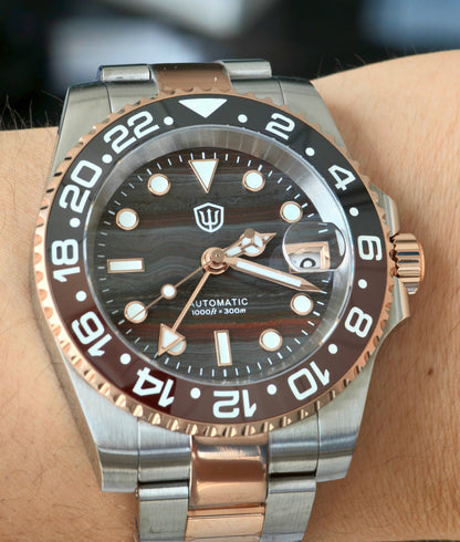 🔥WeeklyDeals🔥Watchdives WD16760 NH34 Sub GMT Watch V2