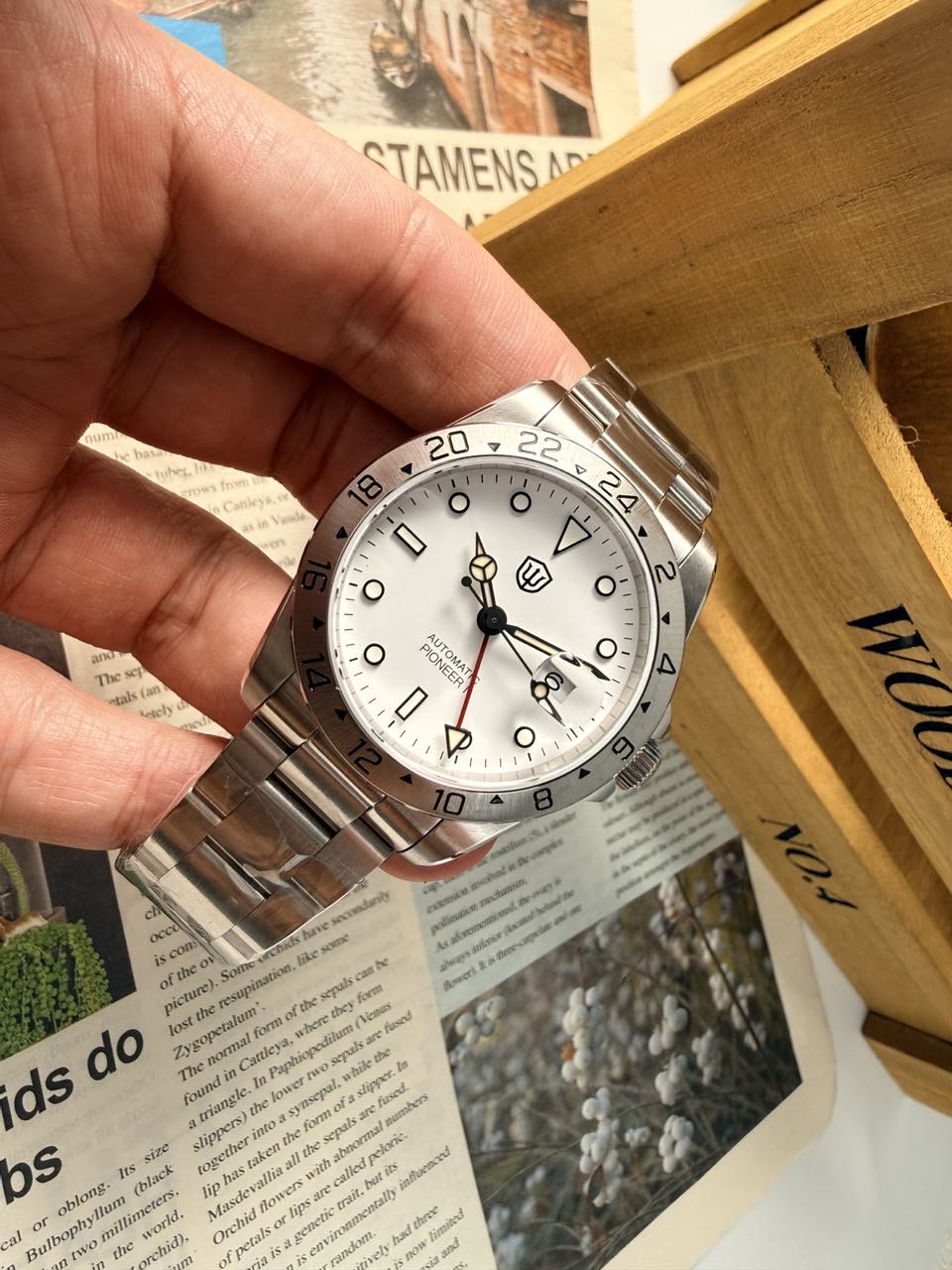 🔥WeeklyDeals🔥Watchdives WD16570B 38mm 6460 GMT Watch V2