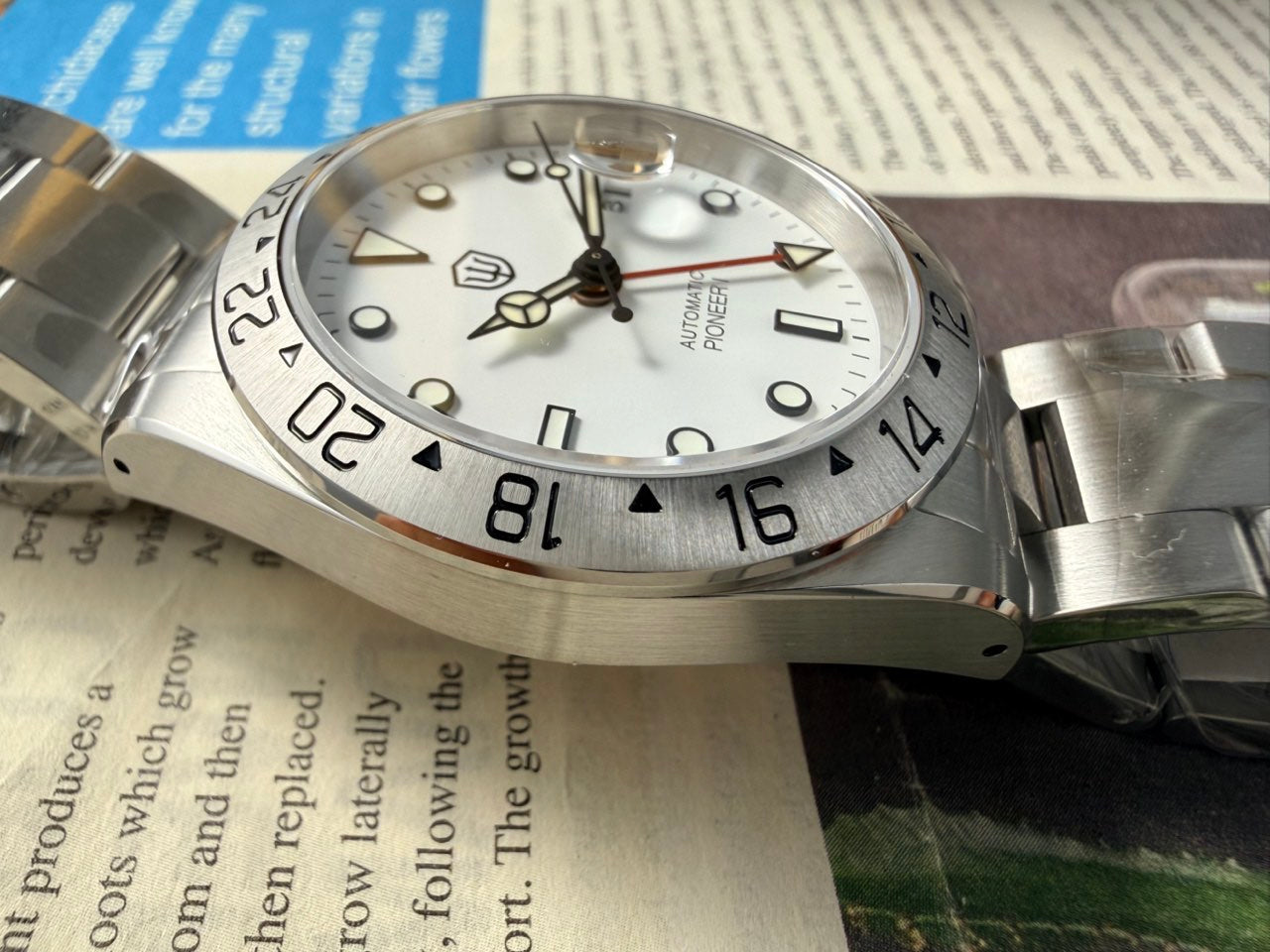 🔥WeeklyDeals🔥Watchdives WD16570B 38mm 6460 GMT Watch V2