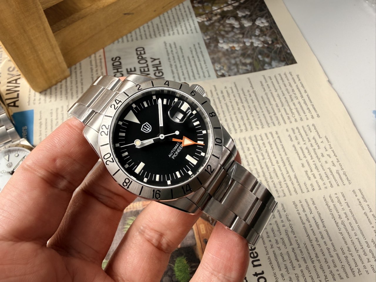 🔥WeeklyDeals🔥Watchdives WD16570B 38mm 6460 GMT Watch V2