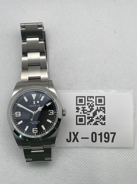 ★US-Pre-Owned★Cronos 39mm EX Miyota 90S5 / PT5000 Dive Watch L6041