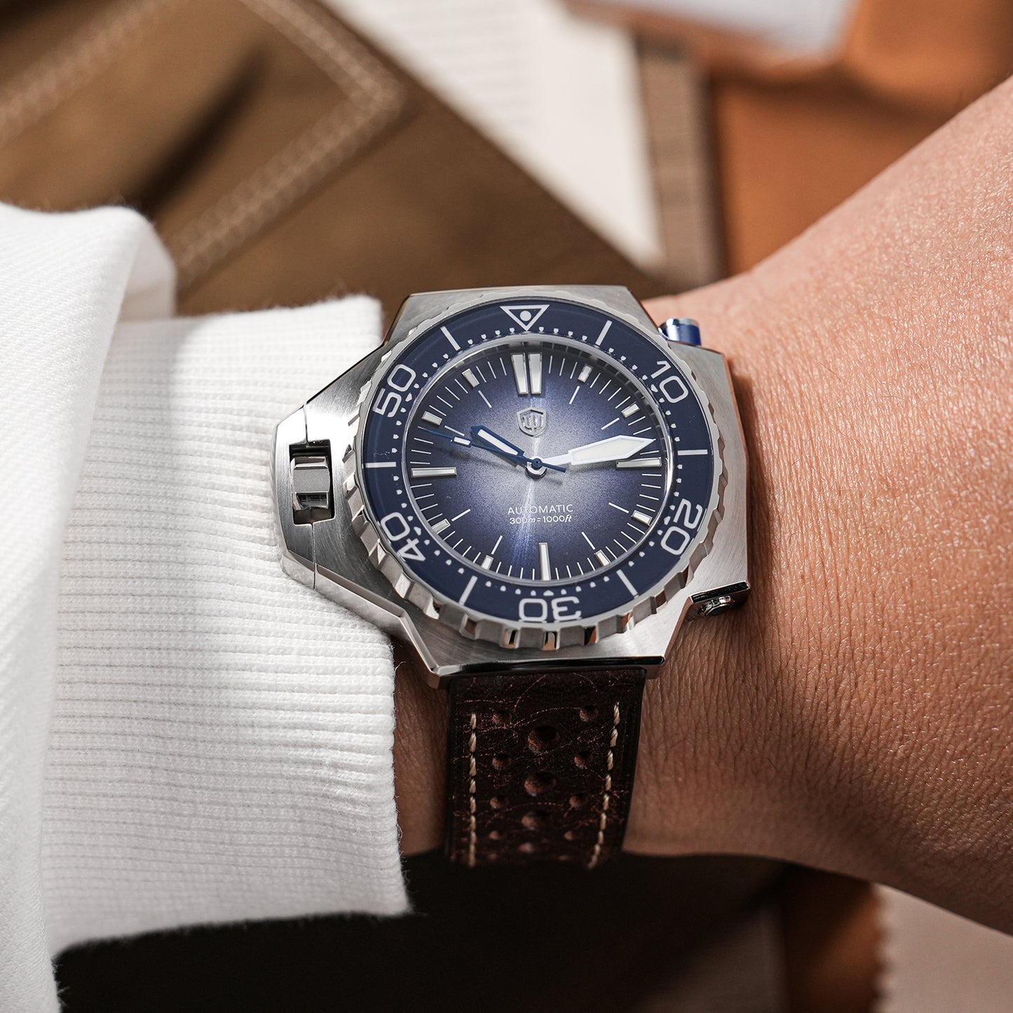 Watchdives WD1968 PT5004/PT5000 Automatic Diver Watch