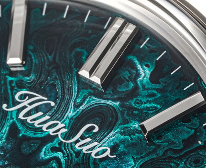HUASUO 39mm NH35 Men's Handmade Lacquer Dial Watches