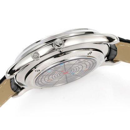 HUASUO 39mm Luxury Aventurine Moon Phase Men's Watches