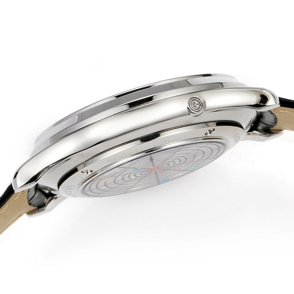 HUASUO 39mm Luxury Aventurine Moon Phase Men's Watches