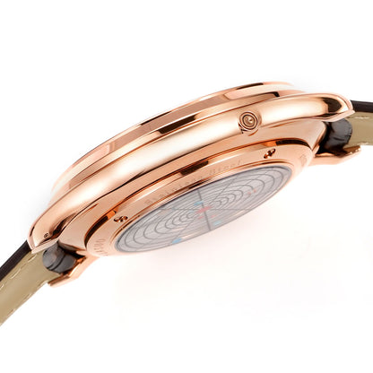 HUASUO 39mm Luxury Aventurine Moon Phase Men's Watches