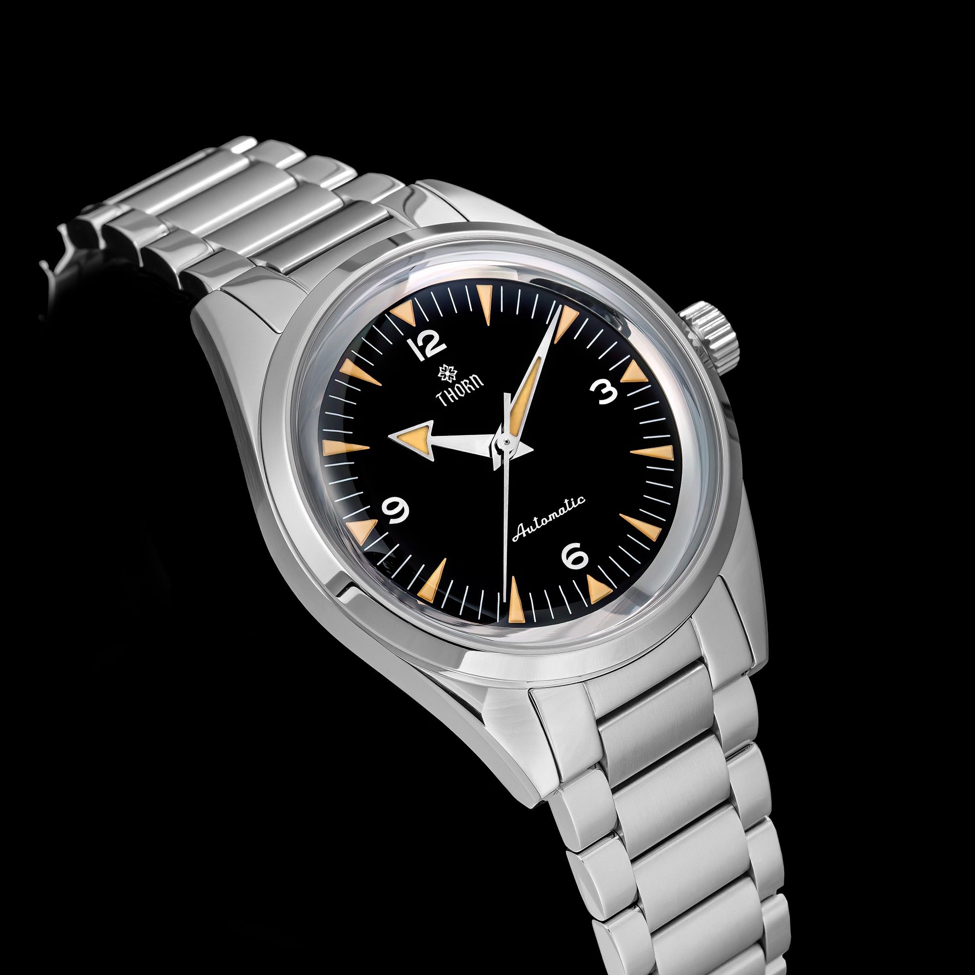 THORN 38mm Automatic Watch 1950s Tribute Collection T026 – Cronos