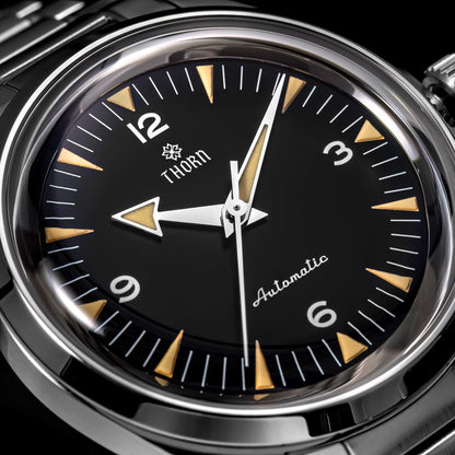 THORN 38mm Automatic Watch 1950s Tribute Collection T026