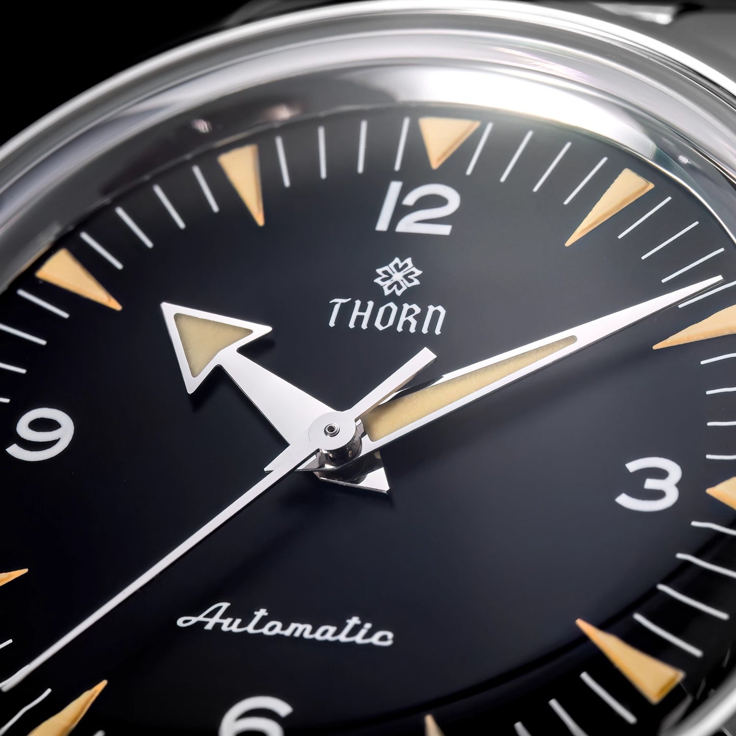 THORN 38mm Automatic Watch 1950s Tribute Collection T026