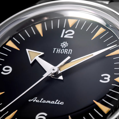 THORN 38mm Automatic Watch 1950s Tribute Collection T026