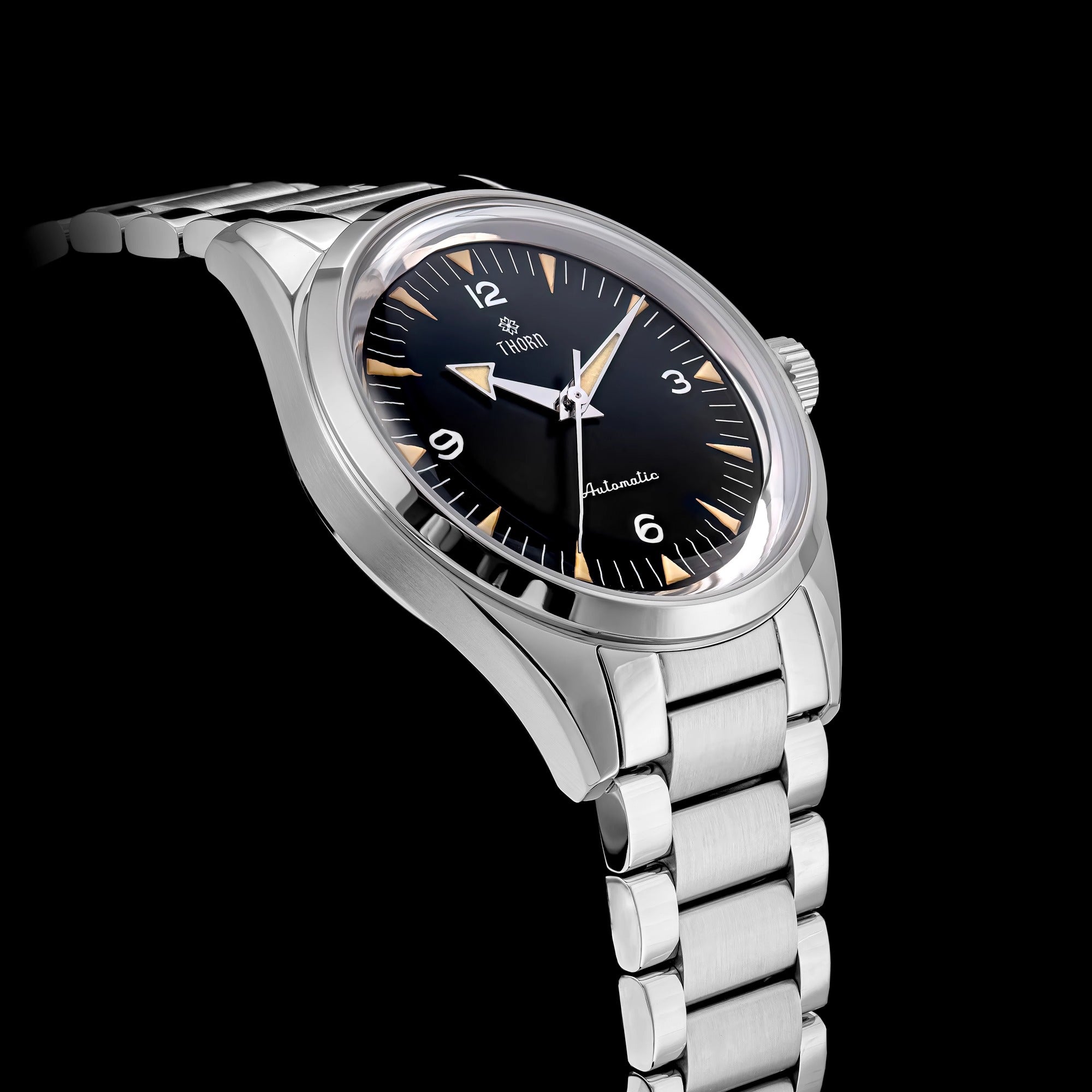 初期 ANACHRONORM イプシロン Vintage 3rdモデル THORN 38mm Automatic Watch 1950s Tribute Collection T026 – Cronos