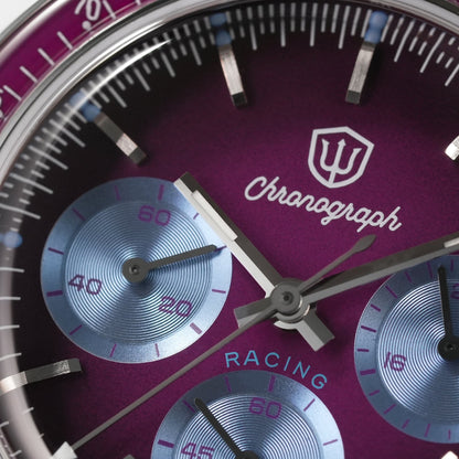 ⚡EarlyBird⚡Watchdives WD6263 Vintage Racing Chronograph Watch
