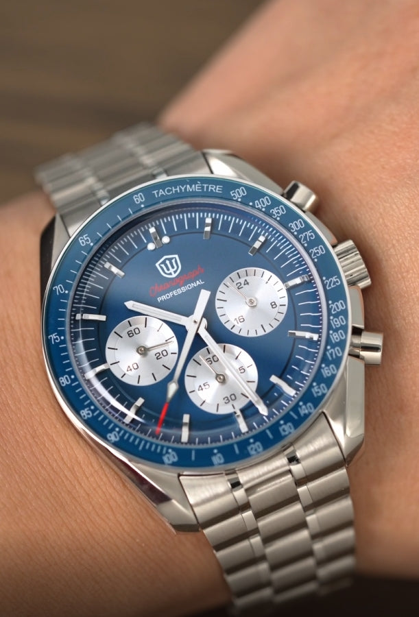 🔥WeeklyDeals🔥Watchdives 39mm VK63 Chronograph Watch WD1863