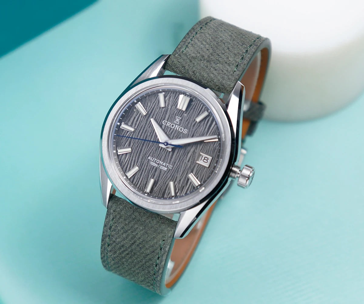 Cronos Men Watches 36mm Automatic PT5000 Miyota 9015 L6048M