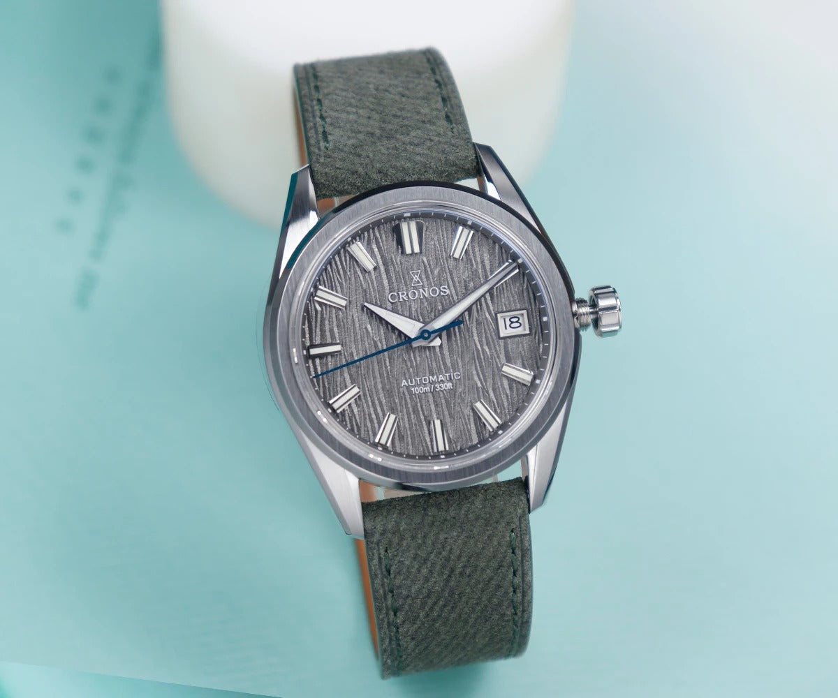 Cronos Men Watches 36mm Automatic PT5000 Miyota 9015 L6048M