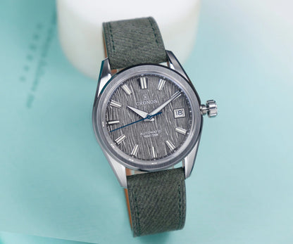 Cronos Men Watches 36mm Automatic PT5000 Miyota 9015 L6048M