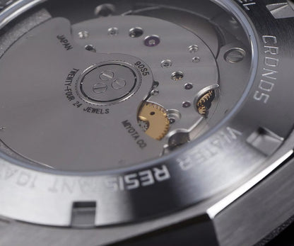 Cronos New 39mm Skeleton Dial Miyota 90S5 See-through Caseback Men Automatic Watch L6038M