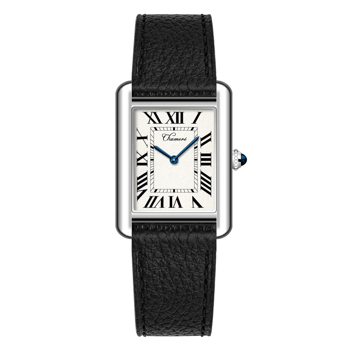 Chameri CH03 Compact 22mm Swiss Ronda 762 Rectangular Dress Watch