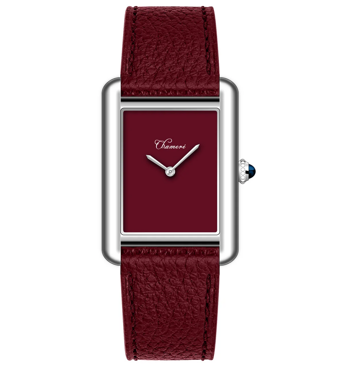 Chameri CH03 Compact 22mm Swiss Ronda 762 Rectangular Dress Watch