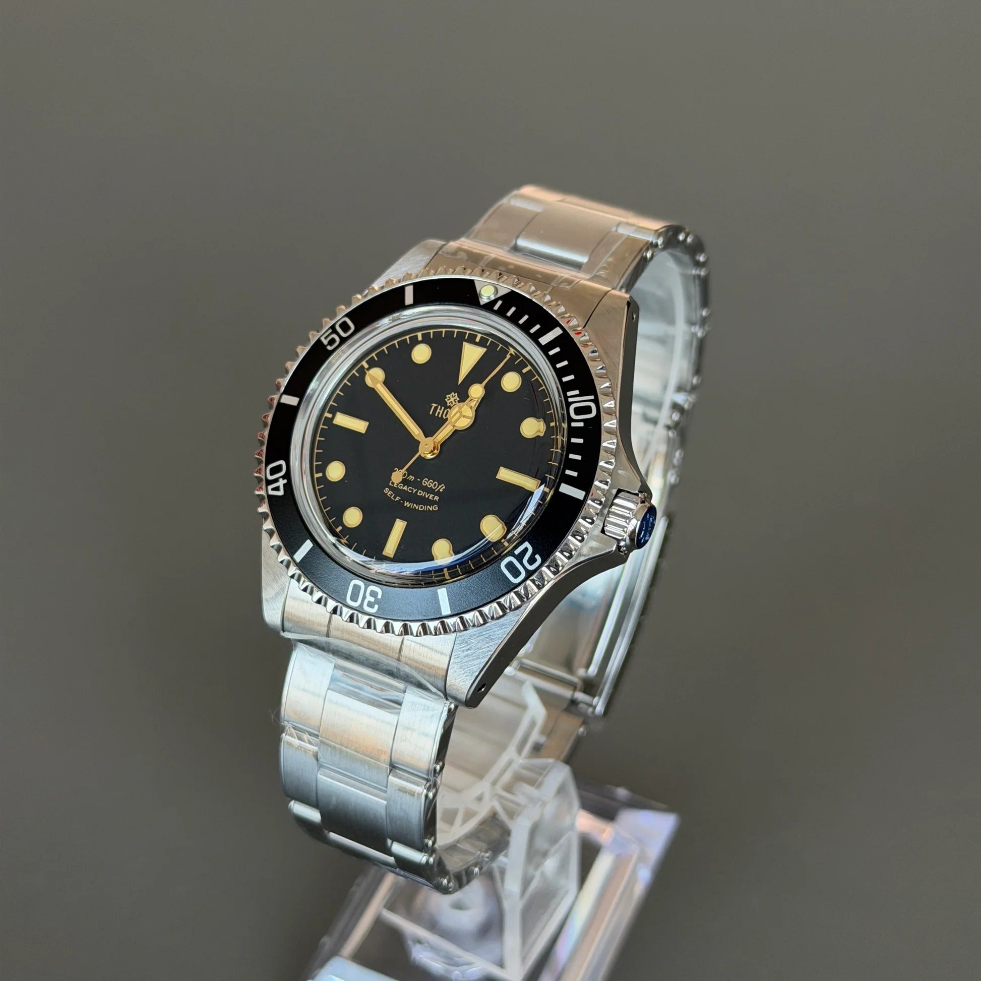 Thorn 40mm PT5000 Automatic Dive Watch T023 V3 – Cronos Watch Store
