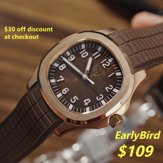 Watchdives WD008 38mm VH31 Slim Sport Watch