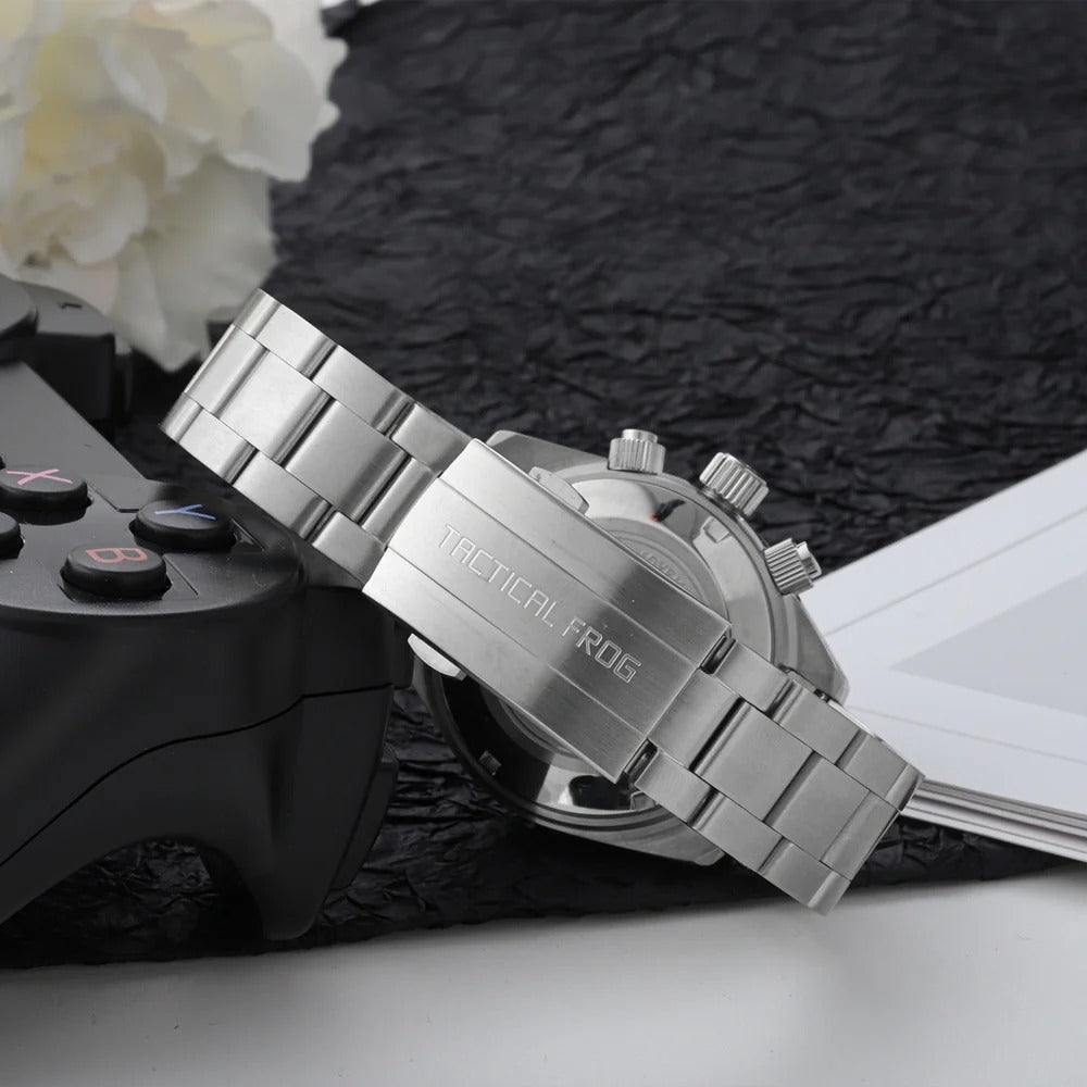 Tactical Frog VS75 Solar Chronograph Watch V2 – Cronos Watch Store