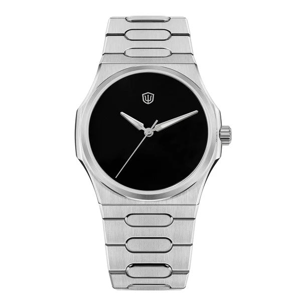 Watchdives Premier WD0016B Square-Block Faceted Dial Original Design