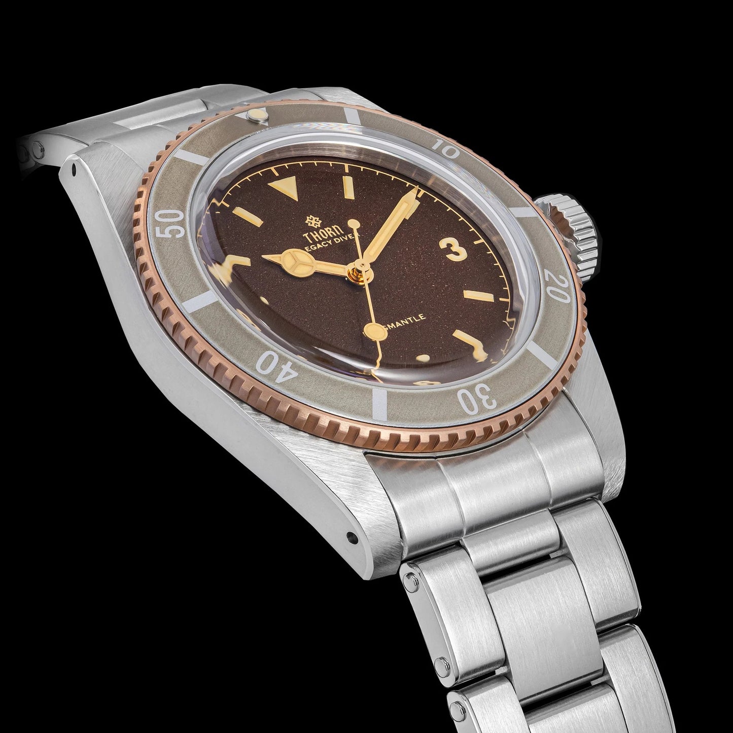 THORN 37mm PT5000 Automatic Dive Watch T028