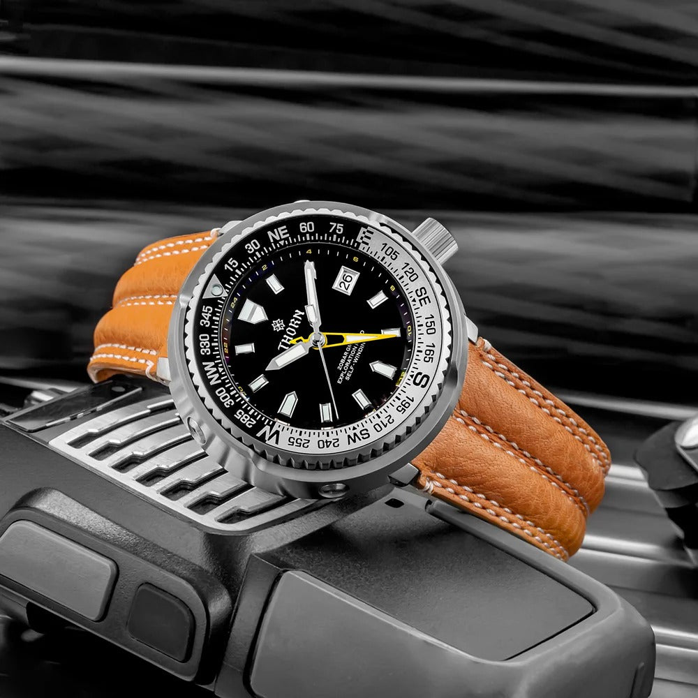 Thorn T012 Titanium NH34 GMT Diver Watch