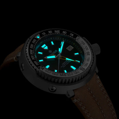 Thorn T012 Titanium NH34 GMT Diver Watch
