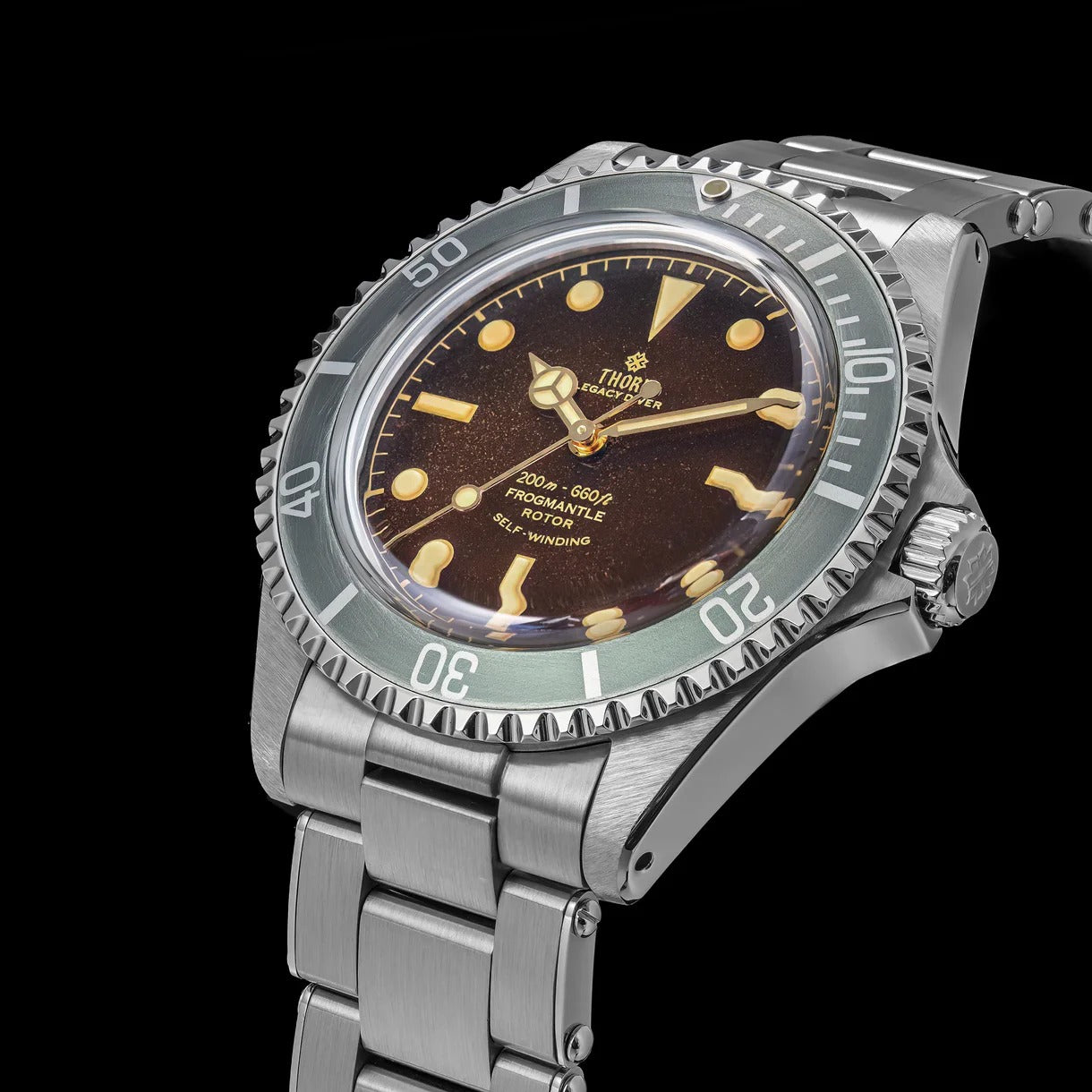 Thorn T023 40mm Vintage Sub Diver Watch V2 – Cronos Watch Store