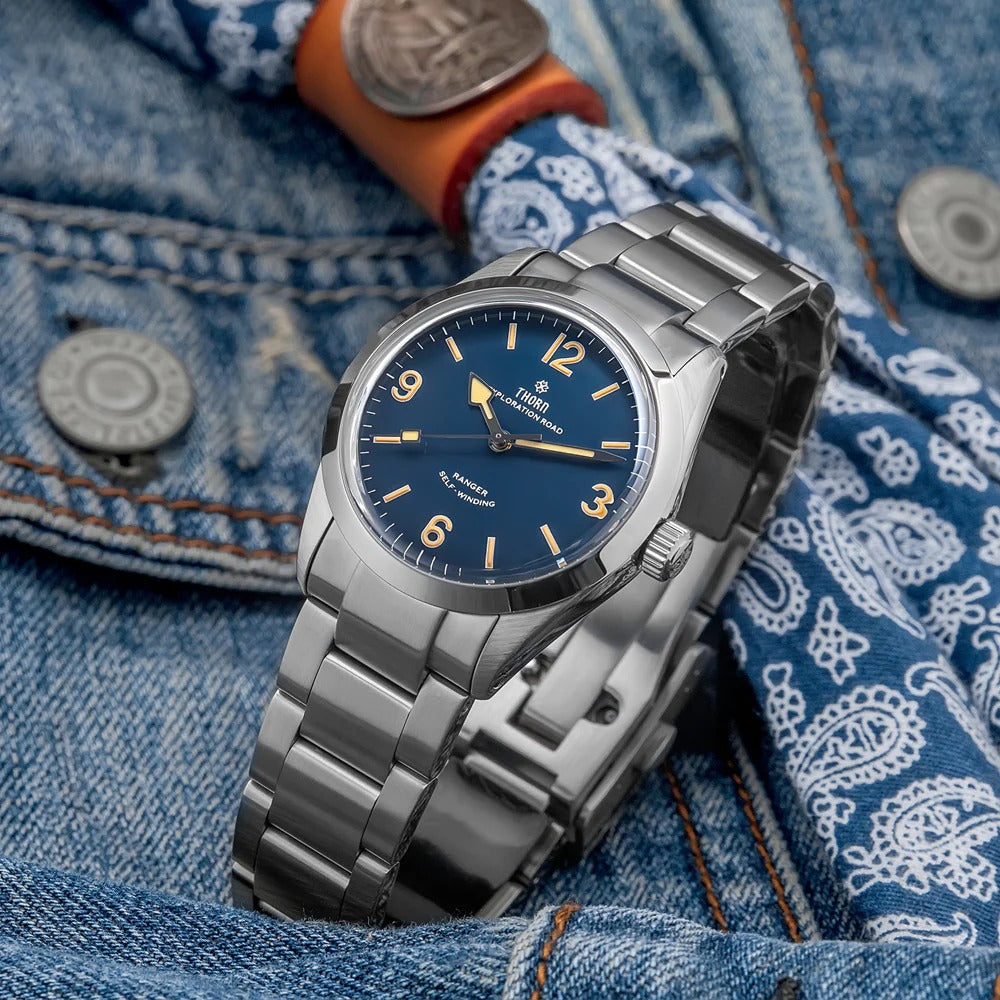 Thorn 34mm Vintage Mechanical Watch T003