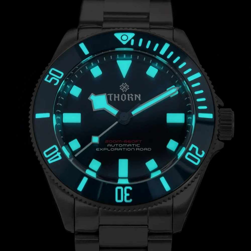 Thorn PT5000 Automatic 39mm Titanium Watch SHY036