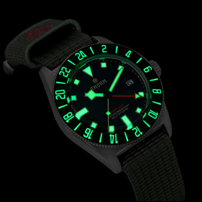 THORN 42mm NH34 GMT Automatic Dive Watch T020