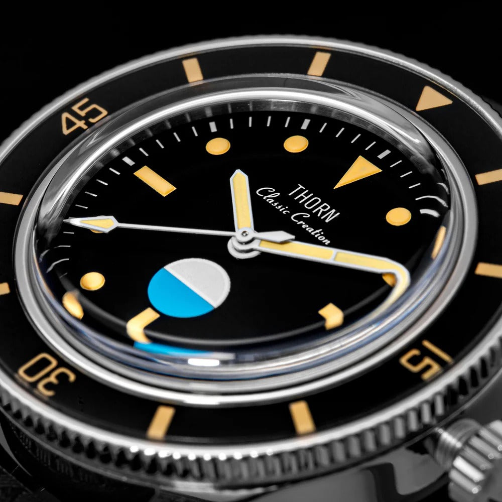 Thorn 38mm Titanium 50-Fathoms Dive Watch – Cronos Watch Store