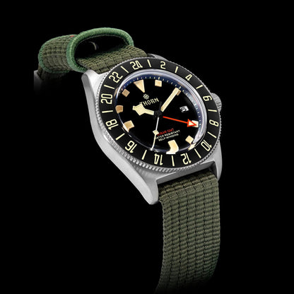 THORN 42mm NH34 GMT Automatic Dive Watch T020