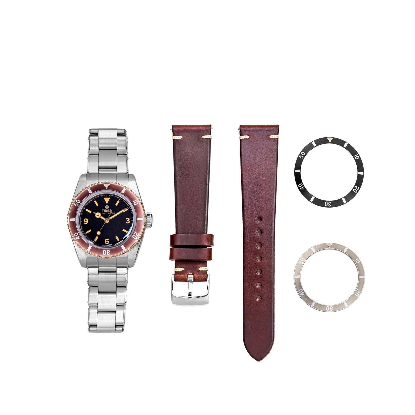 THORN 37mm PT5000 Automatic Dive Watch T028