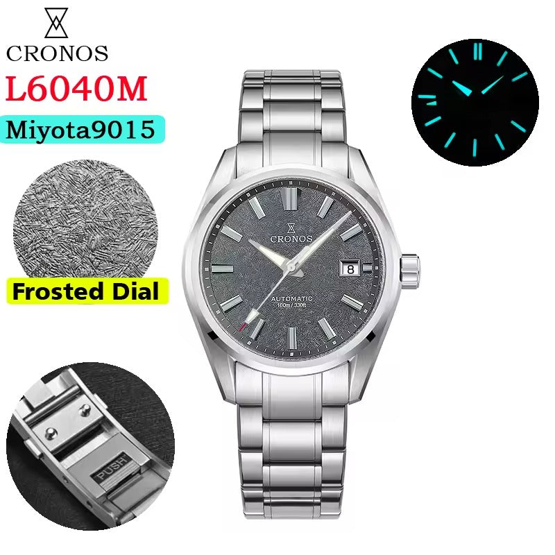 Cronos Men Watch 39mm Automatic Watches L6040M