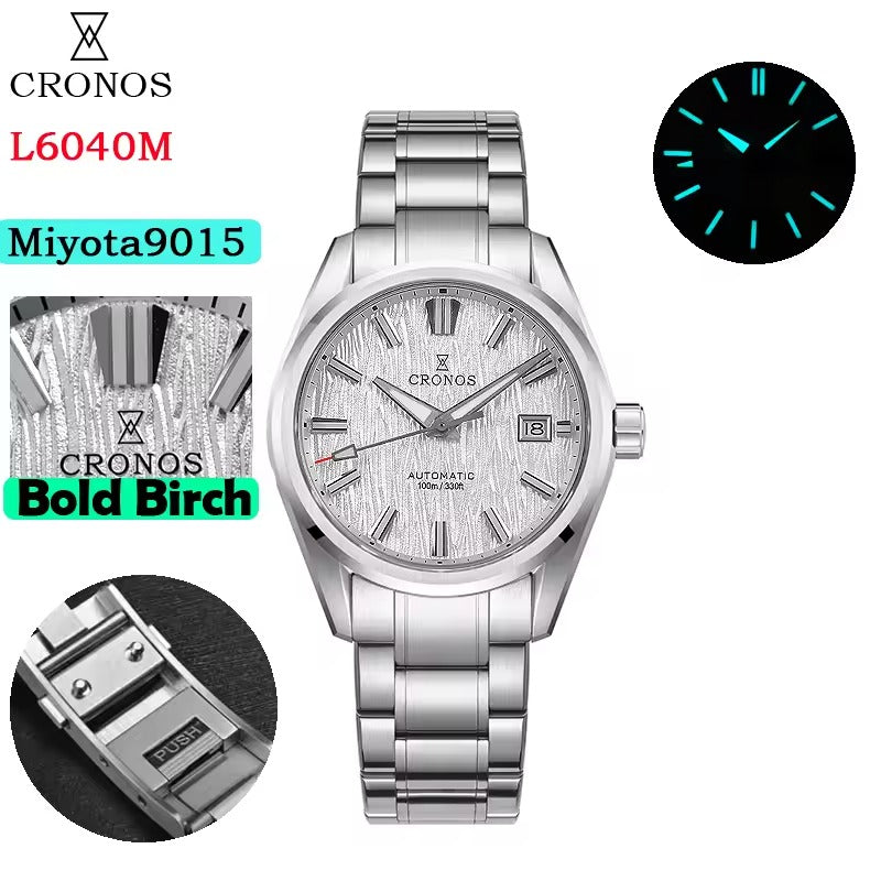 Cronos Men Watch 39mm Automatic Watches L6040M