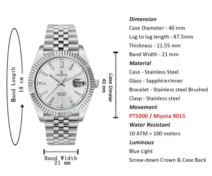 Cronos DJ Homage Sub Diver Watches L6046M