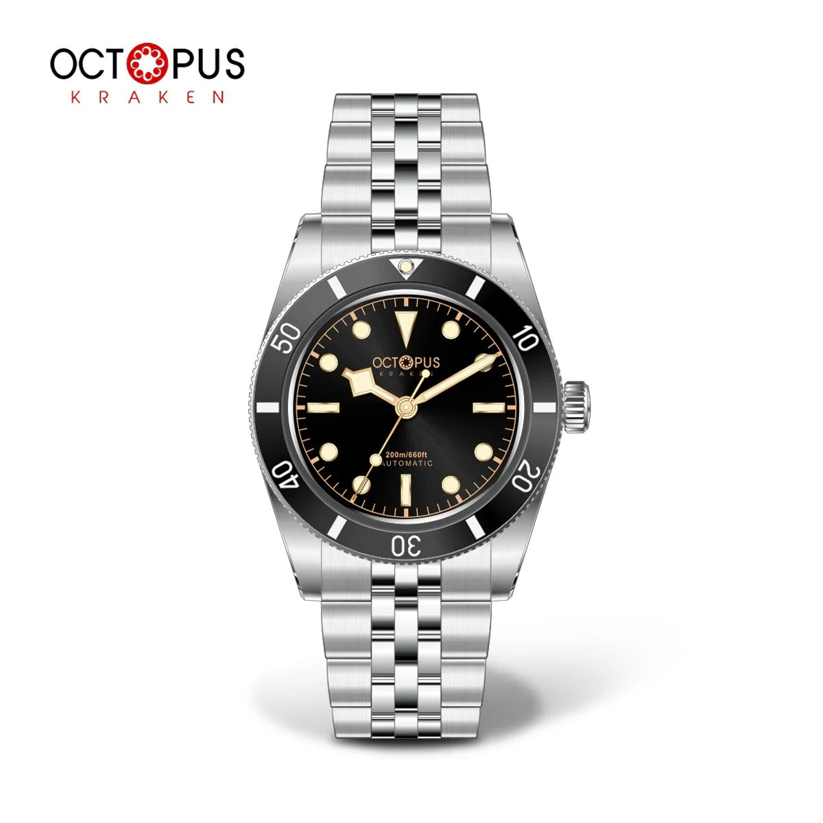 Octopus Kraken 37mm BB54 PT5004 Automatic Men Watch OCT025