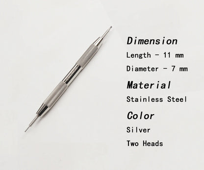 Cronos Watch Accessories Tool for Strap Remove Screw Driver Stainless Steel Two ends Multi-Functional Parts