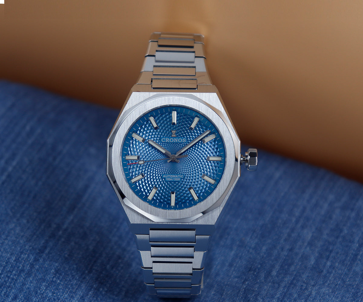 Cronos 2026 NEW 36mm Automatic PT5004/Miyota 9015 See-through Back