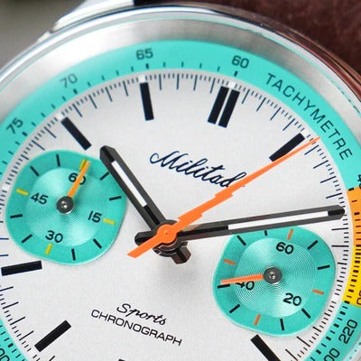 Militado Miyota 6S21 Chronograph Watch 40mm Men Watch ML23