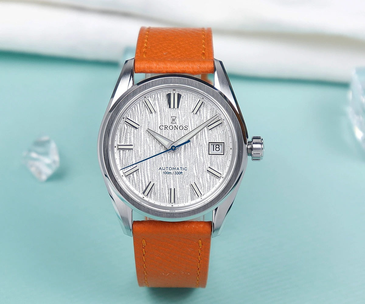 Cronos Men Watches 36mm Automatic PT5000 Miyota 9015 L6048M